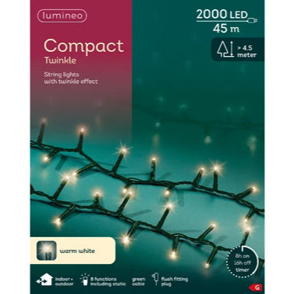 2000 LED Compact Lights (warm white)
