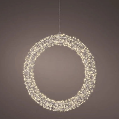 Micro LED Wreath (warm white)