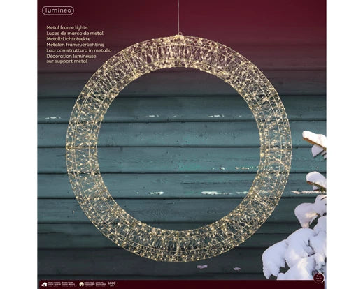 Micro LED Wreath (warm white)