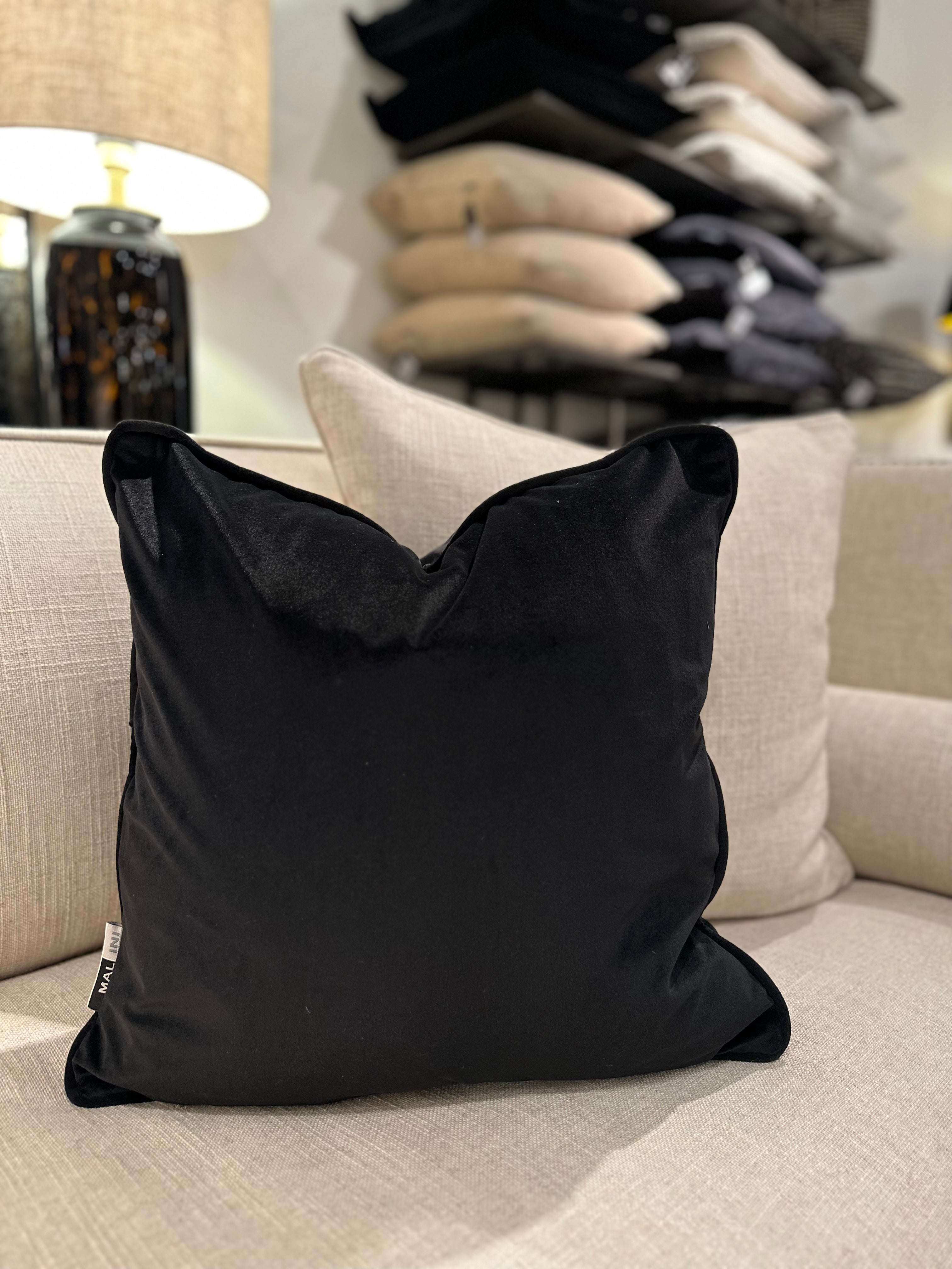 Luxe Cushion - Black