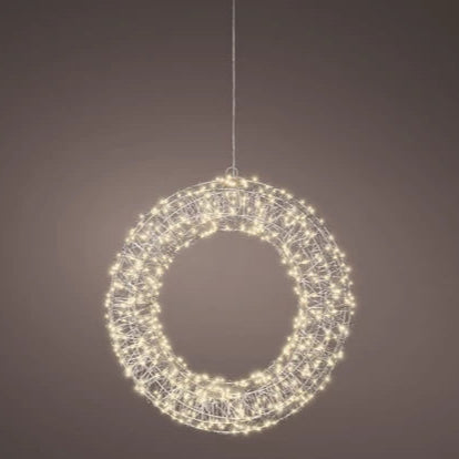 Micro LED Wreath (warm white)