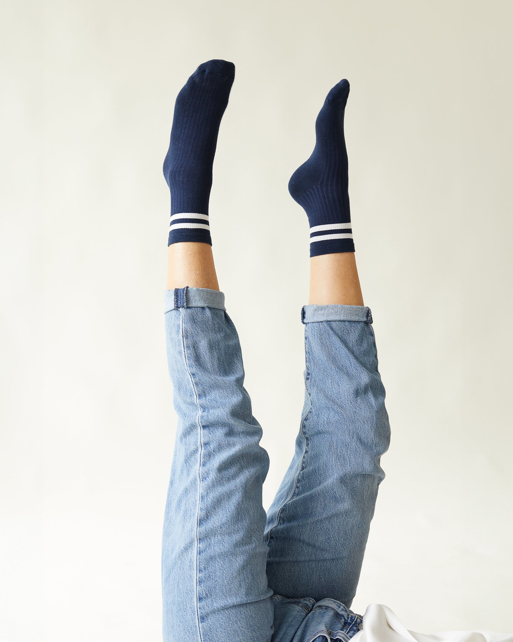 Bamboo Ankle Sock - Navy