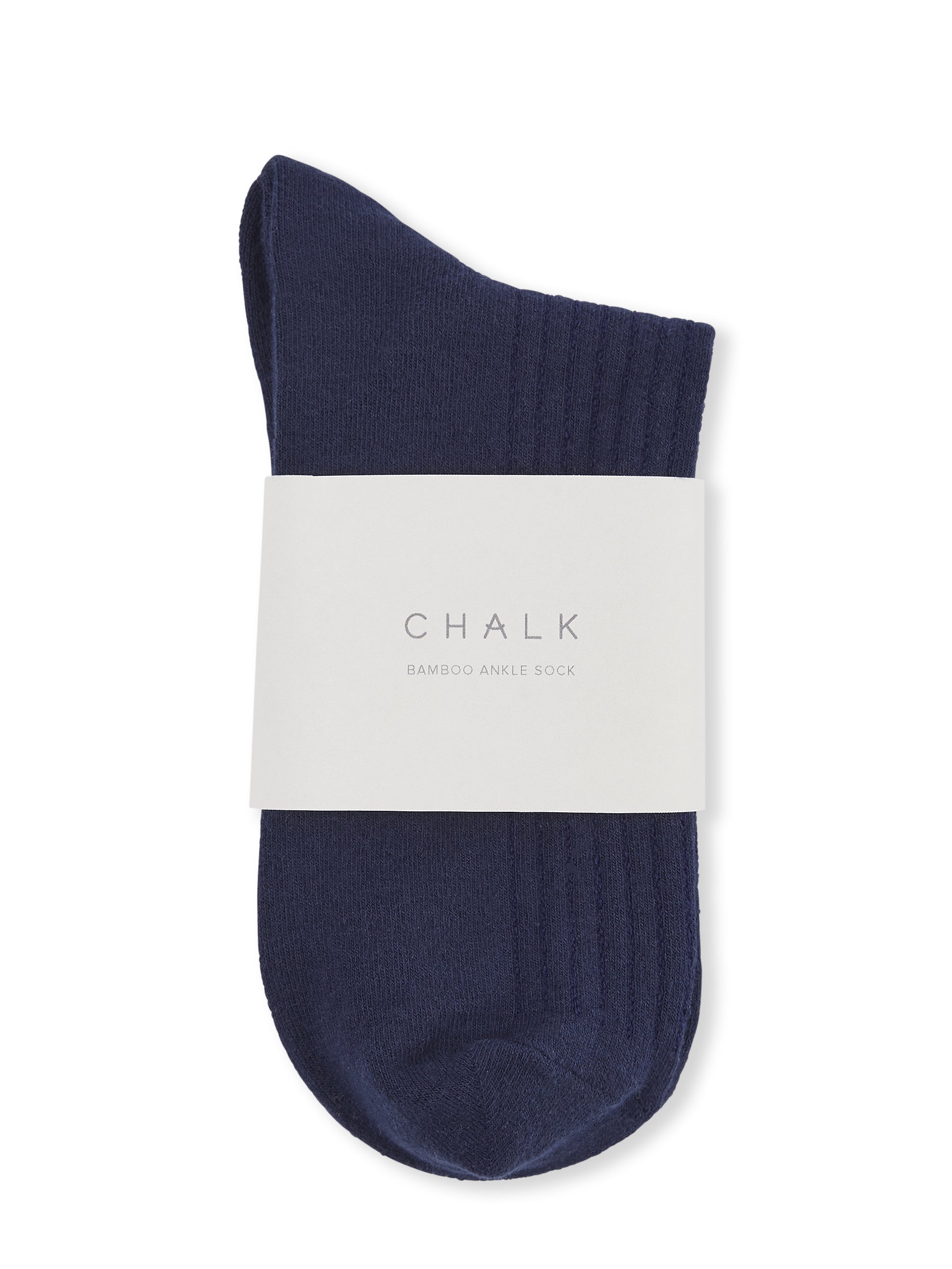 Bamboo Ankle Sock - Navy